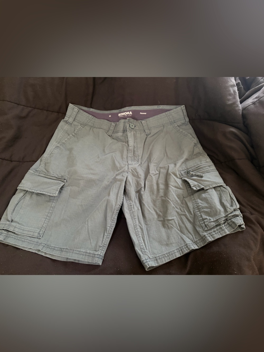 SONOMA Men's Cargo Shorts in gray